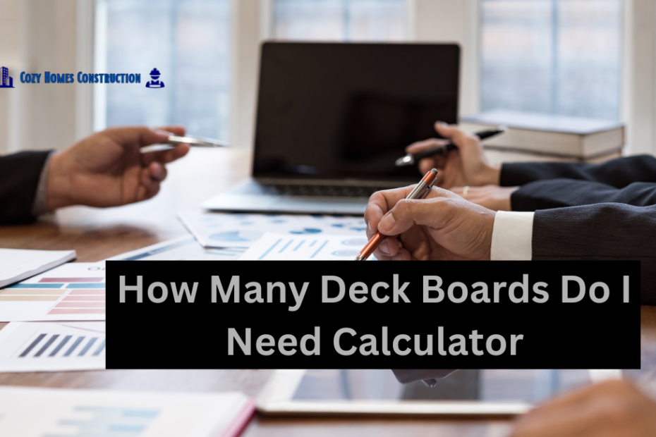 How Many Deck Boards Do I Need Calculator